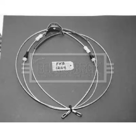 BORG & BECK bkb1209 -  Комплект тросов, стояночная тормозная система